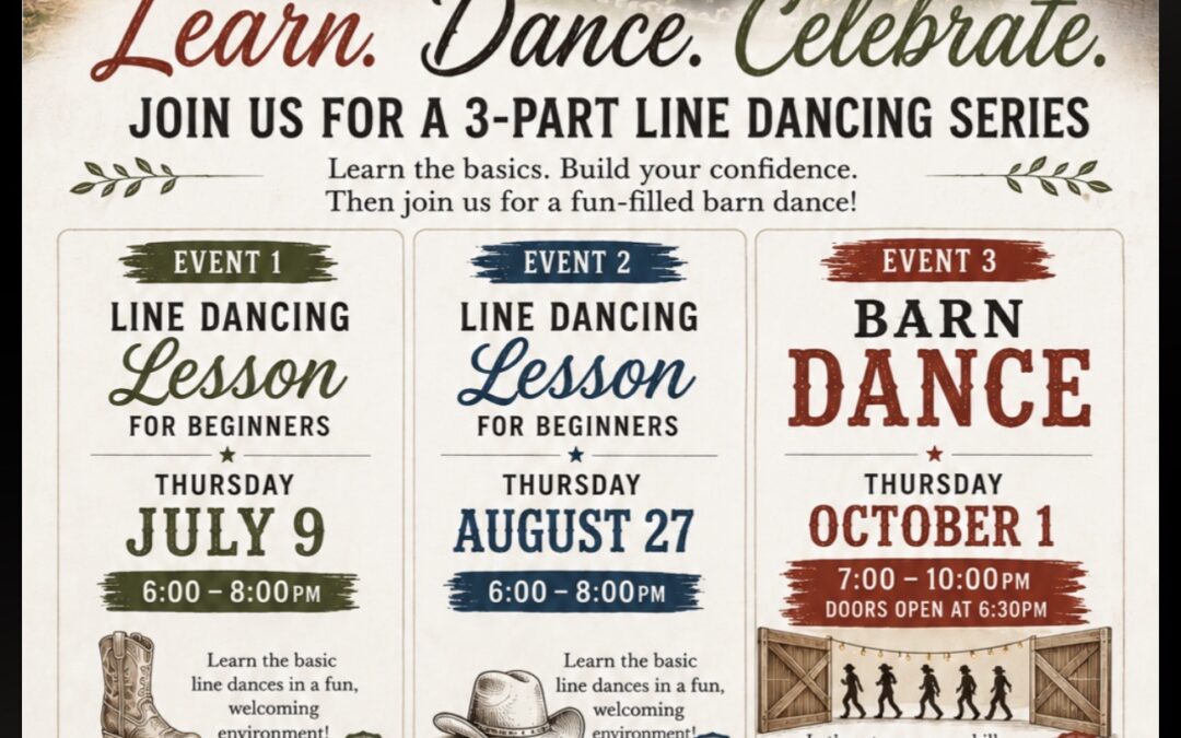 Line Dancing Series at Farm 1849